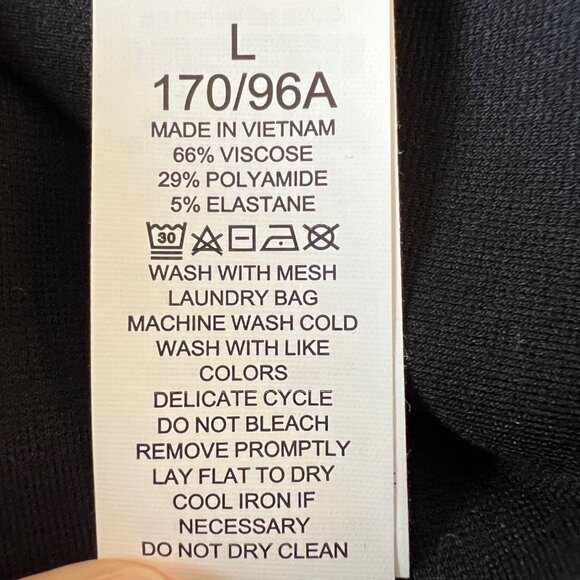 Kate Spade Bow Waist Ponte Dress Black Knee Length Long Sleeve Size Large - Picture 10 of 12